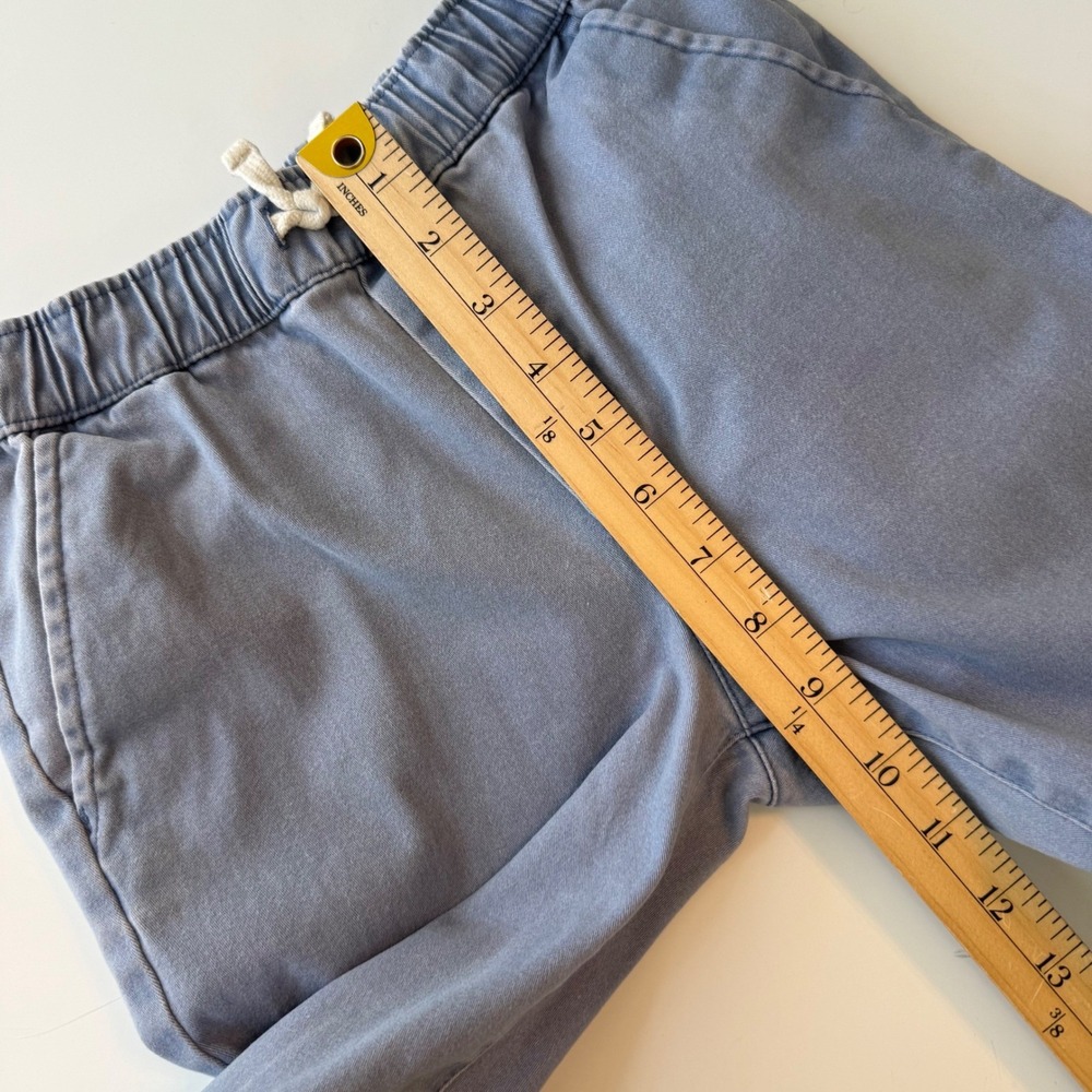 Janie and Jack Chino Jogger Light Blue Elastic Waist Preppy Casual Kids Size 10 - Picture 11 of 12